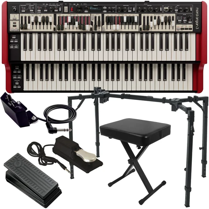 Nord Organ 3 Dual Manual Organ KEY ESSENTIALS BUNDLE