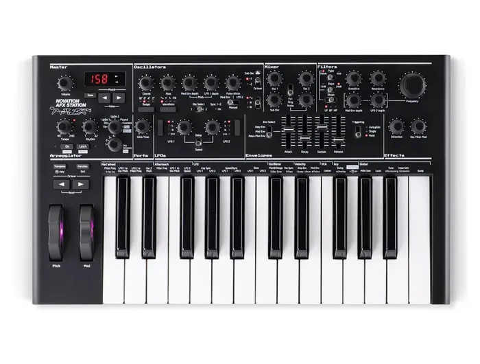 Novation AFX Station Analogue Synthesizer Limited Edition Aphex Twin Monosynth