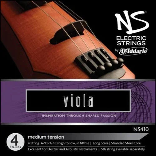 NS Design / D’Addario Electric Viola String Set