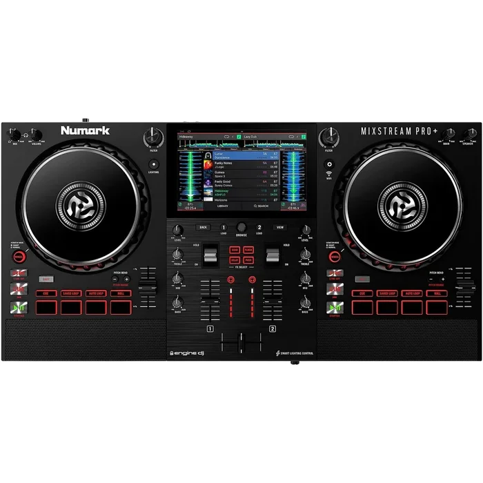 Numark Mixstream Pro + Standalone Streaming DJ Controller Black