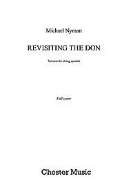 Nyman, M.: Revisiting the Don; version for string quartet (full score)