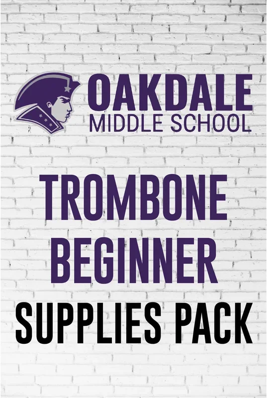 Oakdale Student Trombone Beginner Supply Pack