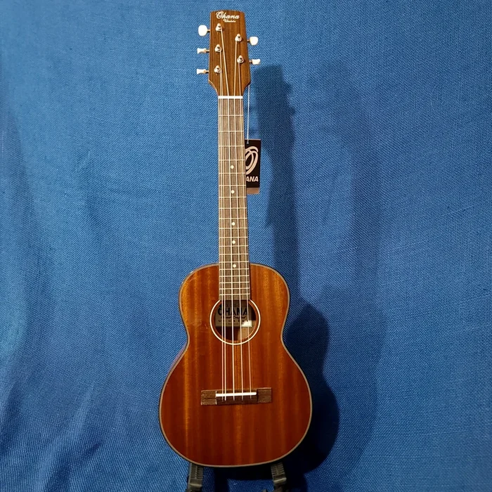 Ohana 5 String Tenor TK-35G-5 All Solid Mahogany Ukulele h610