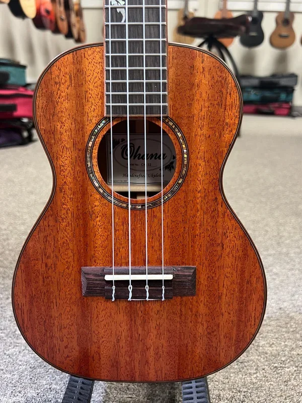 Ohana CK-32 Solid Mahogany Concert Ukulele – Limited Edition
