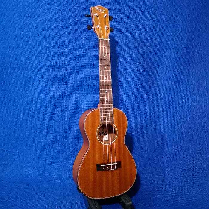 Ohana Concert CK-35S All Solid Mahogany Matte Ukulele s457