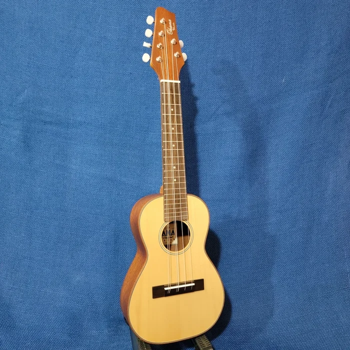 Ohana Concert Unique 6 String CK-70-A6 All Solid Spruce / Mahogany Ukulele S879