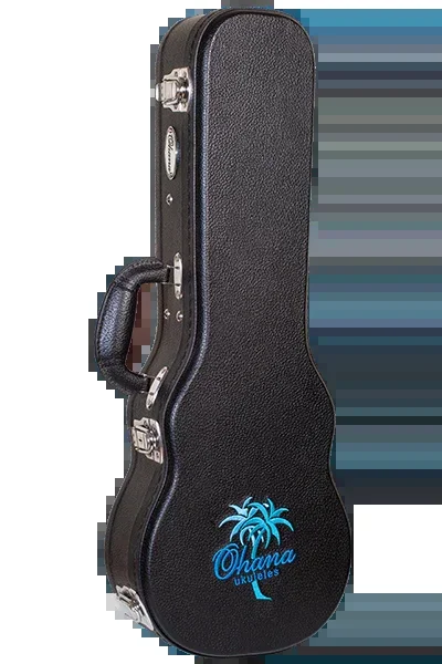 Ohana Logo Black Concert Hardshell Case – BEM-24