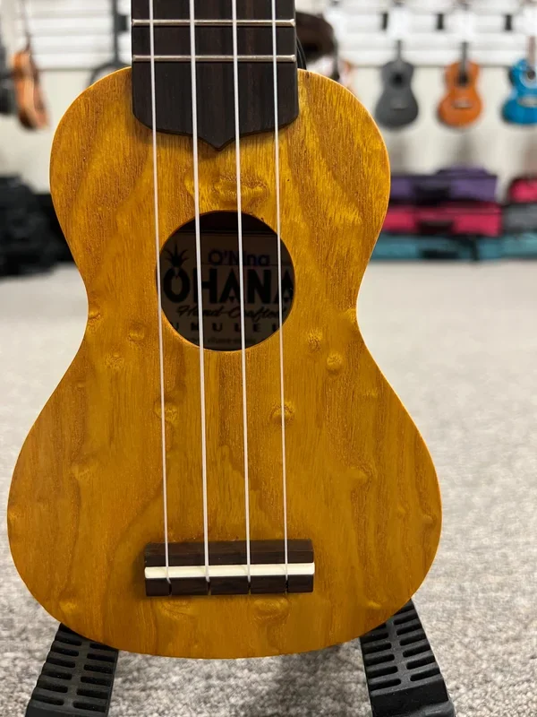 OHANA O’Nina Sopranissimo Mini Ukulele – Willow Wood