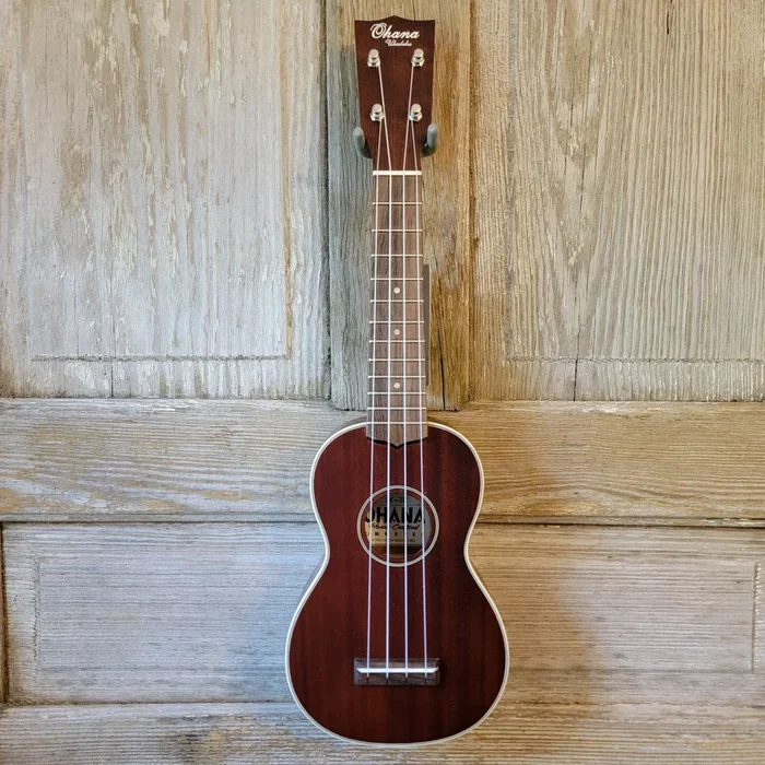 Ohana Soprano SK-38 All Solid Mahogany Vintage 2M-Style Ukulele v075