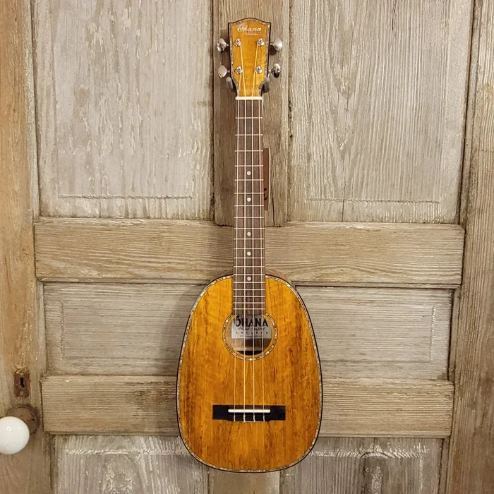 Ohana Tenor Pineapple PKT-220G All Solid Mango Ukulele h750