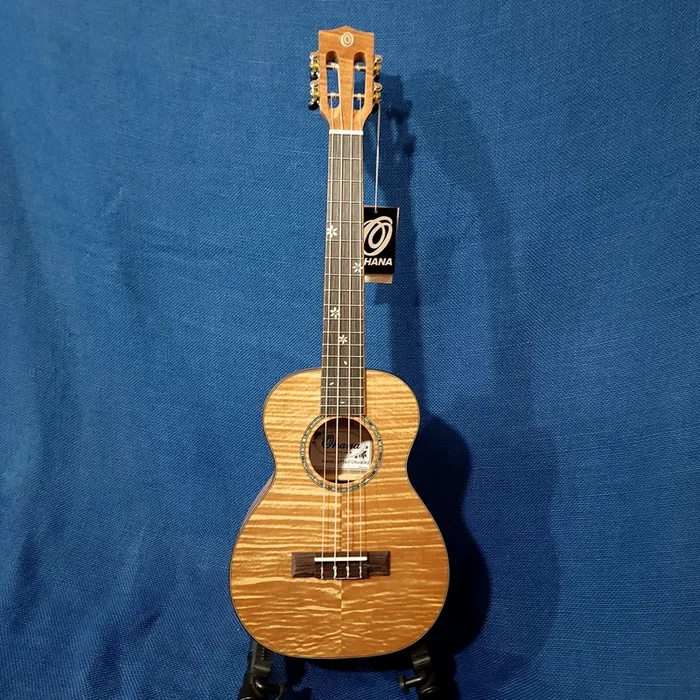 Ohana Tenor TK-180M Laminate Figured Okoumé Slotted Headstock Ukulele h582