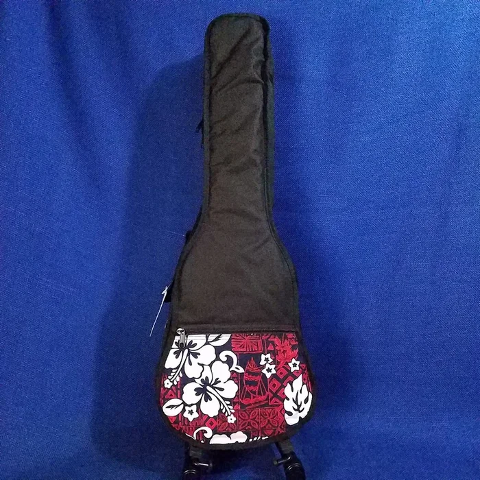 Ohana Tenor Ukulele Gig Bag Red Hibiscus Hawaiian Print UB-27RD Accessory