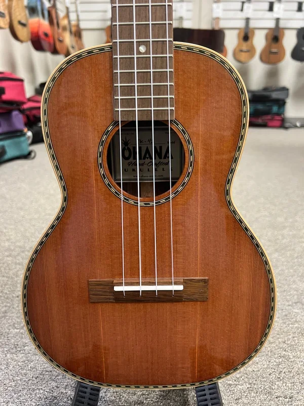 Ohana TK-42 Solid Sinker Redwood/Rosewood Tenor Ukulele – Limited Edition
