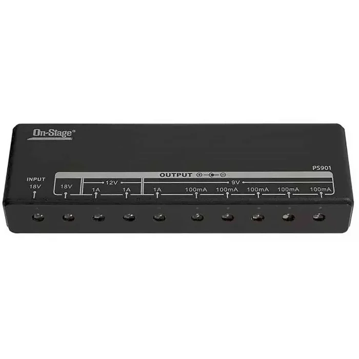 On-Stage PS901 Pedal Board Power Bank