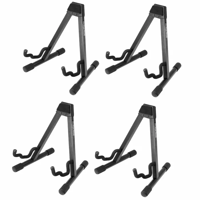 On Stage Stands Pro A-Frame Guitar Stand (4 Pack)
