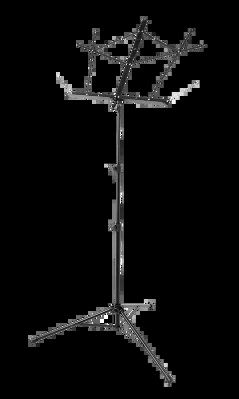 Onstage Deluxe Music Stand Black