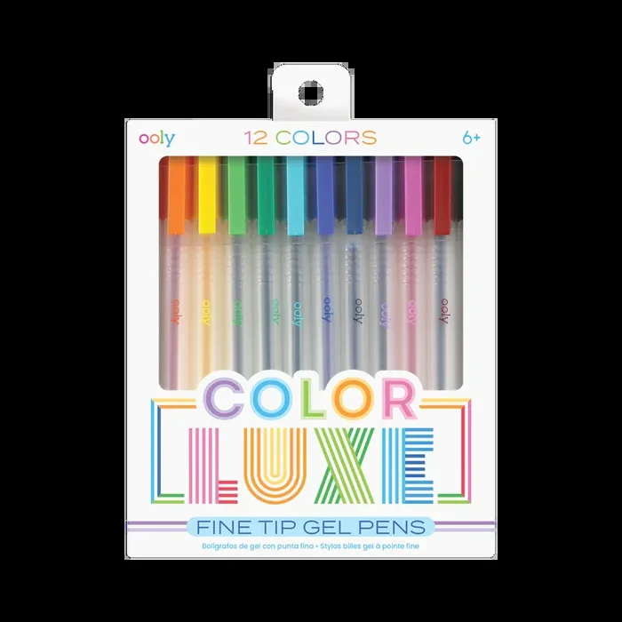 Ooly colour luxe gel pens set of 12