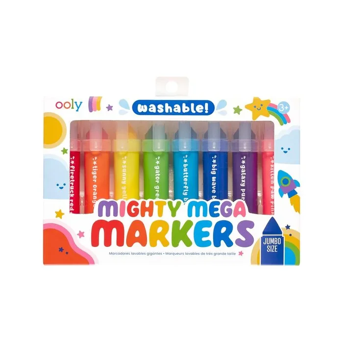 Ooly mighty mega markers set of 8