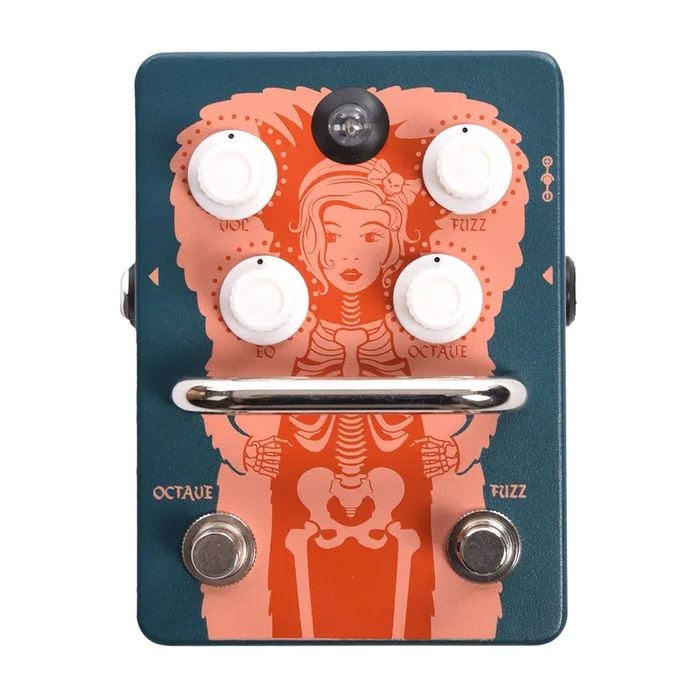 Orange Fur Coat Fuzz Octave Pedal