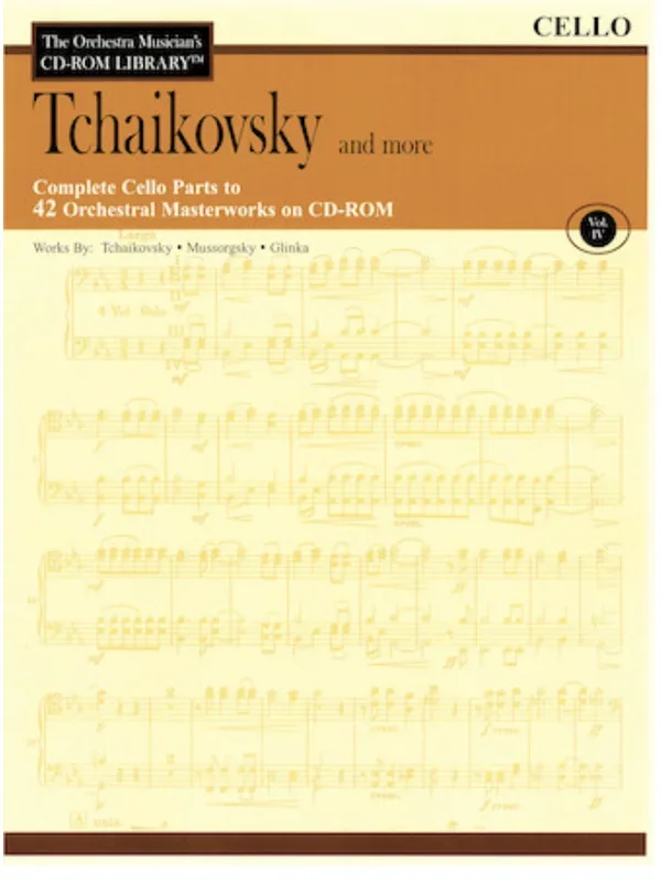 Orchestra Musician’s Library: Vol.4 Tchaikowsky & More (cello)