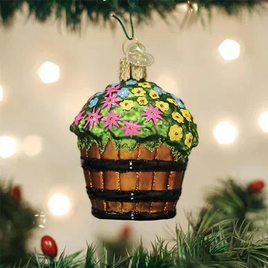 OWC- Whiskey Barrel with Flowers