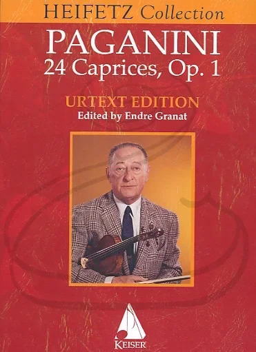 Paganini (Granat/Heifetz): 24 Caprices – URTEXT (violin) Keisler