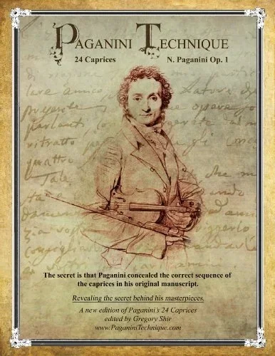 Paganini (Shir): 24 Caprices Op. 1 (solo violin)