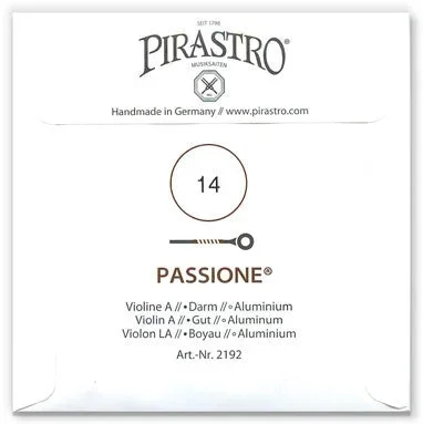 Passione Violin A String – Extra Heavy Gauge – 14PM (Aluminum-Wound Gut)