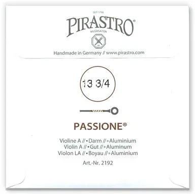 Passione Violin A String – Heavy Gauge – 13.75PM (Aluminum-Wound Gut)