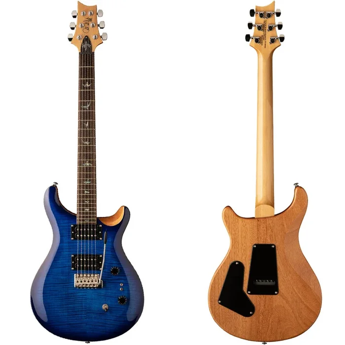 Paul Reed Smith 35th Anniversary SE Custom 24 Double Cutaway Electric Guitar – Faded Blue Burst