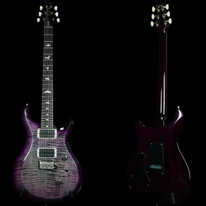 Paul Reed Smith S2 Custom 24 Electric Guitar – Faded Gray Black Purple Burst