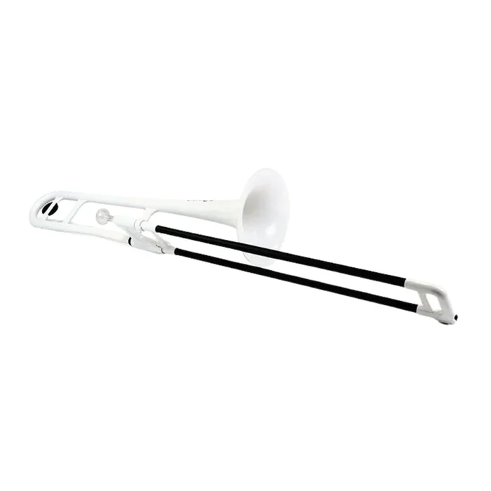pBone Plastic Trombone – White
