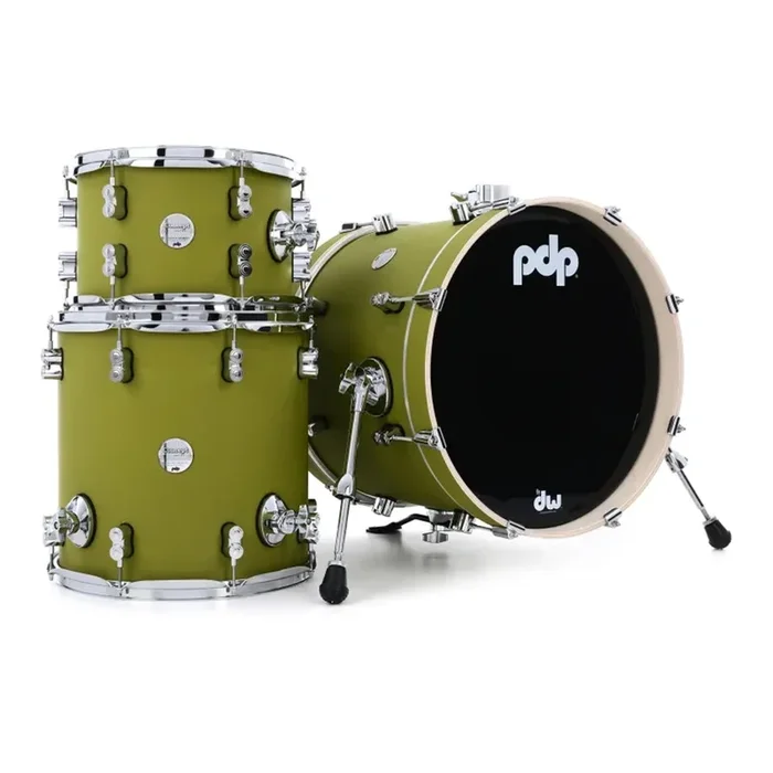 PDP Concept Maple Bop 3-piece Shell Pack – Satin Olive