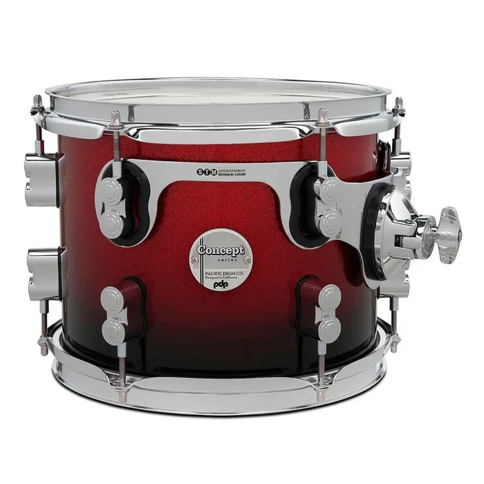 PDP Concept Maple Tom 10×8 Red To Black Fade
