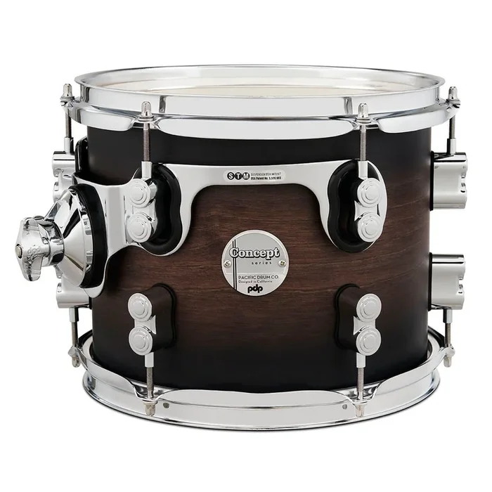 PDP Concept Maple Tom 10×8 Satin Charcoal Burst