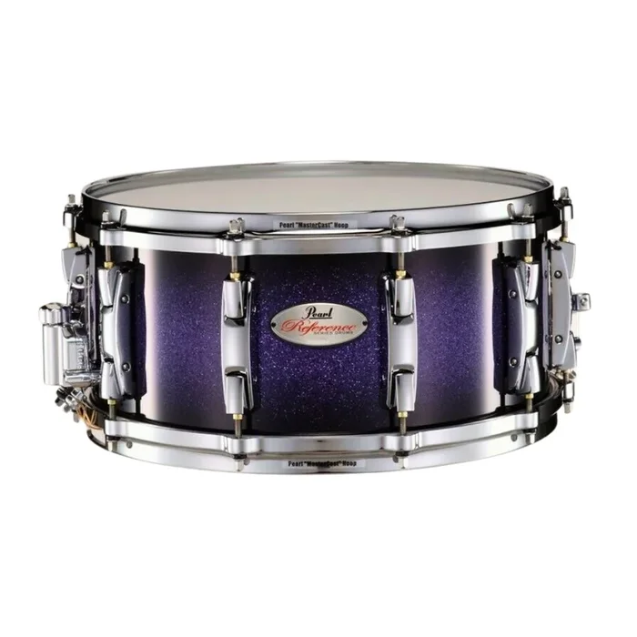 Pearl 14″x6.5″ Reference Pure Snare Drum with Black Nickel Hardware – Purple Craze II