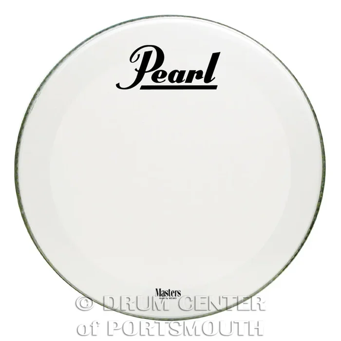 Pearl Coated Bass Drum Logo Head 20″