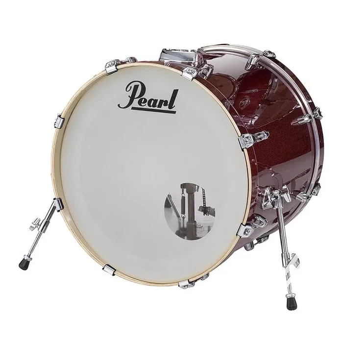 Pearl Export 20×18 Bass Drum Burgundy
