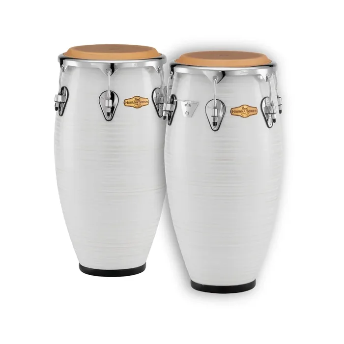 Pearl Havana Series Congas 11″+12″ – Silver White Swirl