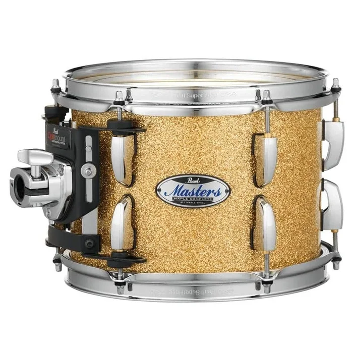 Pearl Masters Maple Complete 22″x18″ Bass Drum Bombay Gold Sparkle