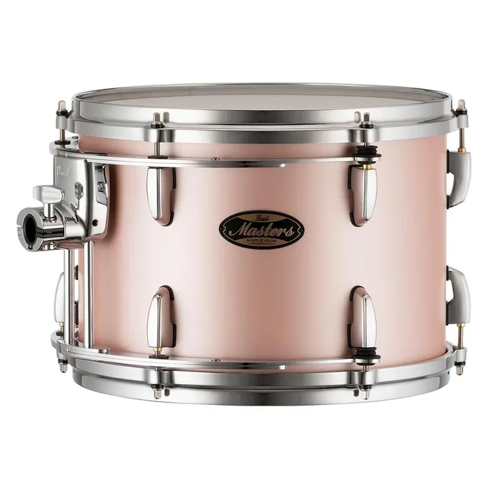 Pearl Masters Maple/Gum Tom 13×9 w/Standard R2 Mount Satin Rose Gold