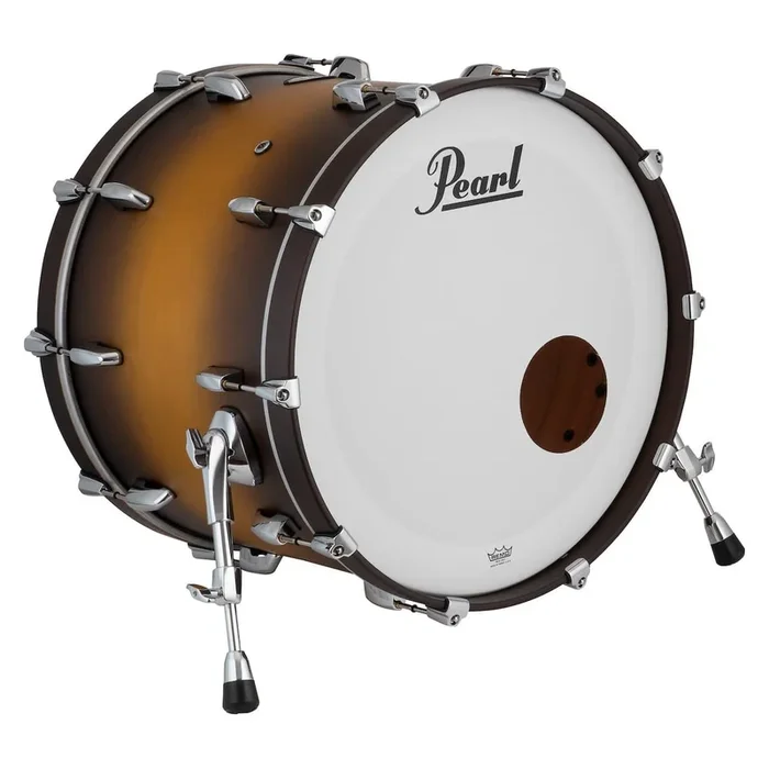 Pearl Masters Maple MM6 Bass Drum 22×16 (No Mount) Matte Olive Burst
