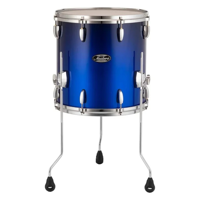 Pearl Masters Maple MM6 Floor Tom 14×14 Kobalt Blue Fade Metallic
