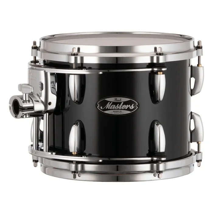 Pearl Masters Maple MM6 Tom 10×8 w/Standard R2 Mount Piano Black