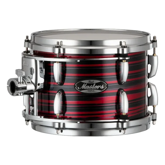 Pearl Masters Maple MM6 Tom 8×7 w/Standard R2 Mount Red Oyster Swirl