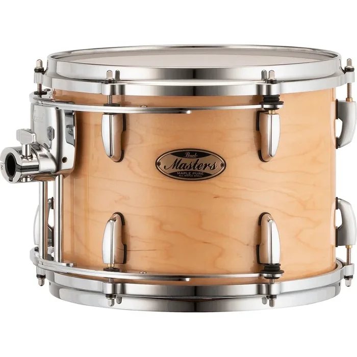Pearl Masters Maple Pure Tom 12×9 w/Standard R2 Mount Natural Maple