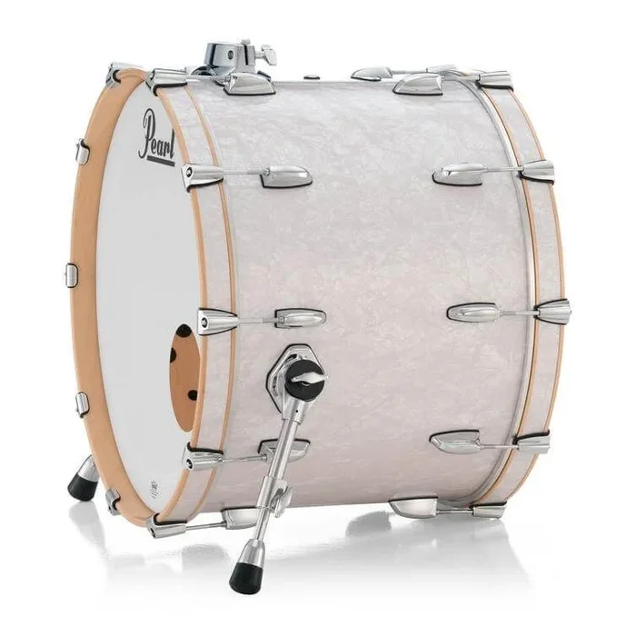 Pearl Professional Maple Bass Drum 22×16 w/BB3 Bracket White Marine Pearl