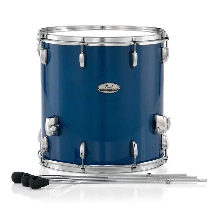 Pearl Professional Maple Floor Tom 14×14 Sheer Blue