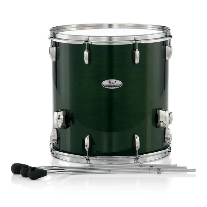 Pearl Professional Maple Floor Tom 18×16 Emerald Mist