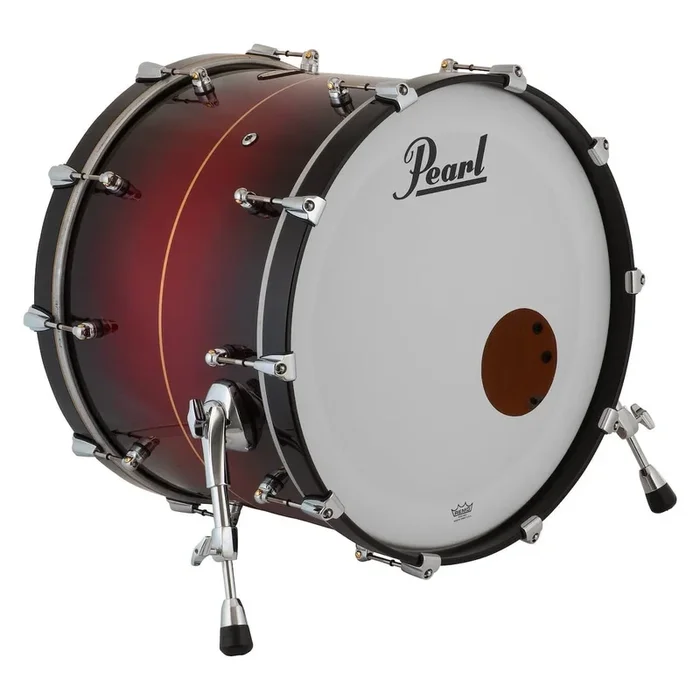 Pearl Reference One Bass Drum 22×16 (No Mount) Red Burst Stripe